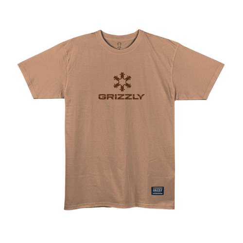 Camiseta Masculina Grizzly Outdoor Division Drift Tee BEGE-V26GRC07--1-